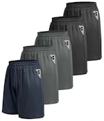 Men's Athletic Shorts 5-Pack