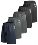 Men's Athletic Shorts 5-Pack