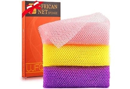 2 African Bath Sponge Sets