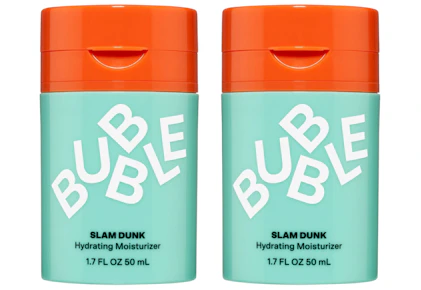 2 Bubble Slam Dunk Moisturizers