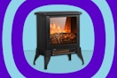 Daily Steals Electric Freestanding Fireplace Feature Image