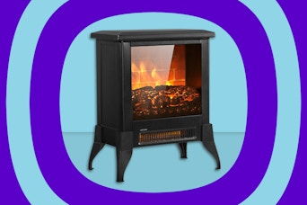 Daily Steals Electric Freestanding Fireplace Feature Image