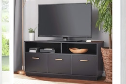 3-Door TV Stand, Only $59 at Walmart (Reg. $109) card image