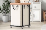 40 Gal (150L) Laundry Hamper with Lid
