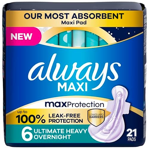  3 Always Maxi Pad Packs