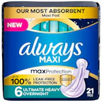  3 Always Maxi Pad 21-Packs