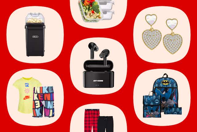 Macy's Clearance Finds: $6 Wireless Earbuds, $7 Sock Pack, and More card image