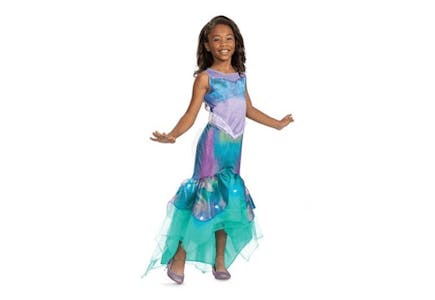 Kids' Disney The Little Mermaid Ariel Light Up Costume Dress 