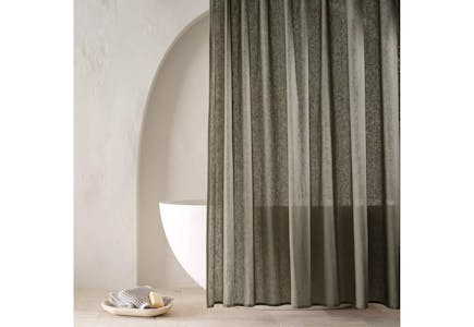Casaluna Linen Shower Curtain