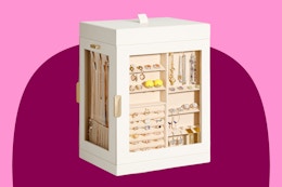 Rotating Jewelry Organizer, Now $26 on Amazon (Reg. $70) card image
