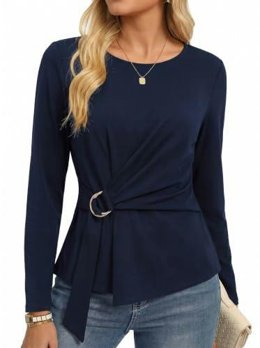 GRACE KARIN Women's Peplum Top