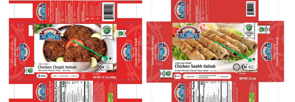 recalls al safa halal ready to eat chicken products