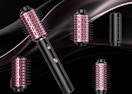 Black and rose gold hair styler and attachments