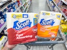 scott paper products in walgreens cart
