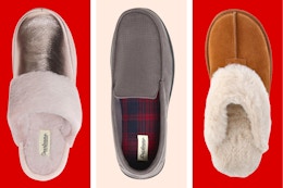 Adult Slippers Are $10 and Under at Walmart card image