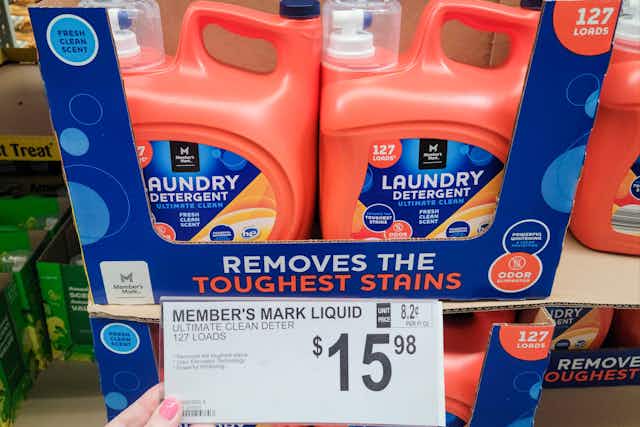 Member's Mark Laundry Detergent, as Low as $15.98 at Sam's Club card image