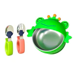 Suction Bowls Set for Baby Feeding