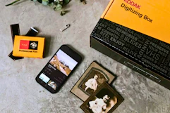 Lifestyle image of the Kodak Digitizing Kit
