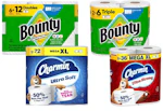 2 Bounty + 2 Charmin