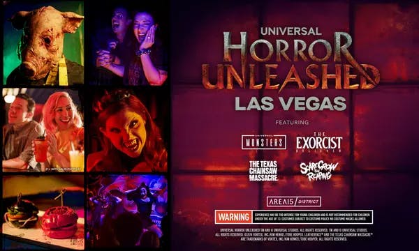 Universal Horror Unleashed Ticket