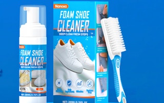 a shoe cleaning kit