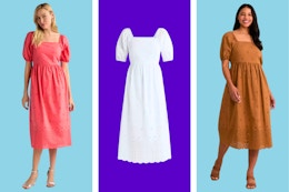 These Women's Dresses Come in Six Colors and They're Only $13 at Walmart card image