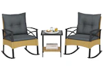 Costway Rocking Bistro Set
