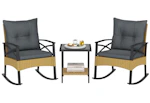 Costway Rocking Bistro Set
