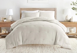 Linens & Hutch Waffle Comforter Sets Starts at Just $47.60 (Reg. $169.99+) card image