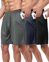 Men's Athletic Shorts 3-Pack