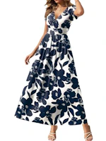 Women's Wrap Maxi Dress