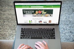 Dollartree.com on a laptop computer