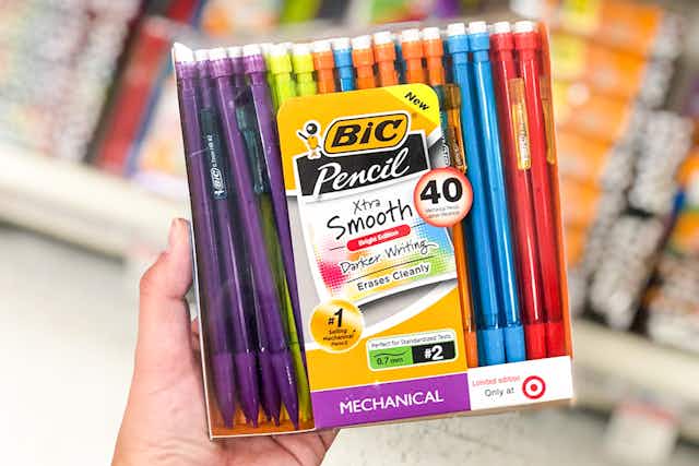 Bic Mechanical Pencils 40-Pack, as Low as $6 on Amazon card image