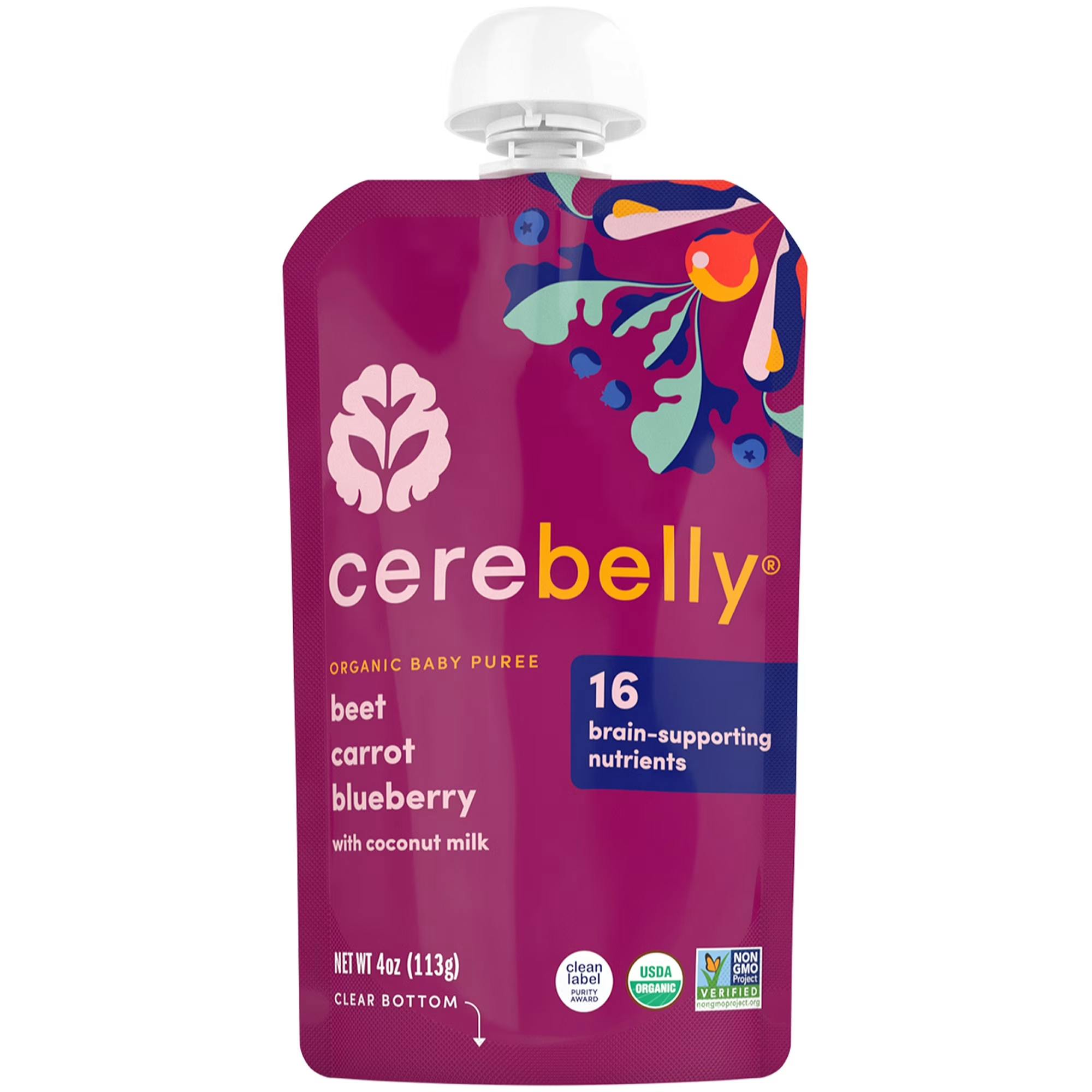 Cerebelly Baby Food Puree Pouch