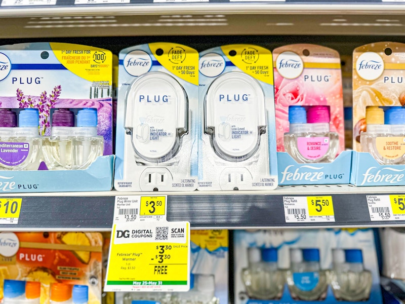 dollar general febreze plug warmer air freshener