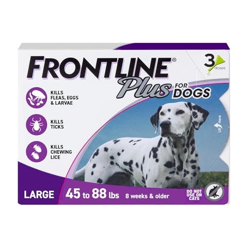 Frontline Plus Flea & Tick 3-Pack