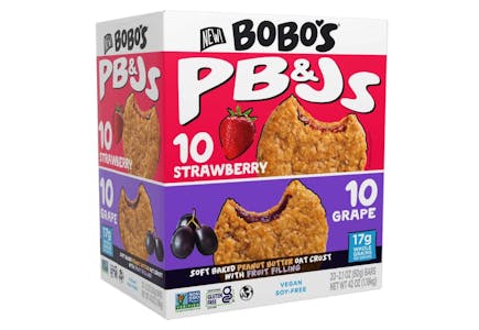 Bobo's PB&Js Oat Sandwich Bars