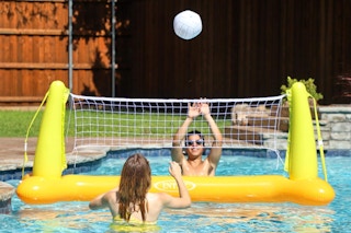 intex inflatable volleyball game-amazon
