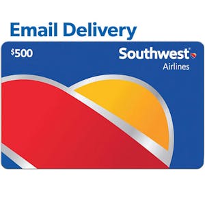 Southwest Airlines $500 eGift Card