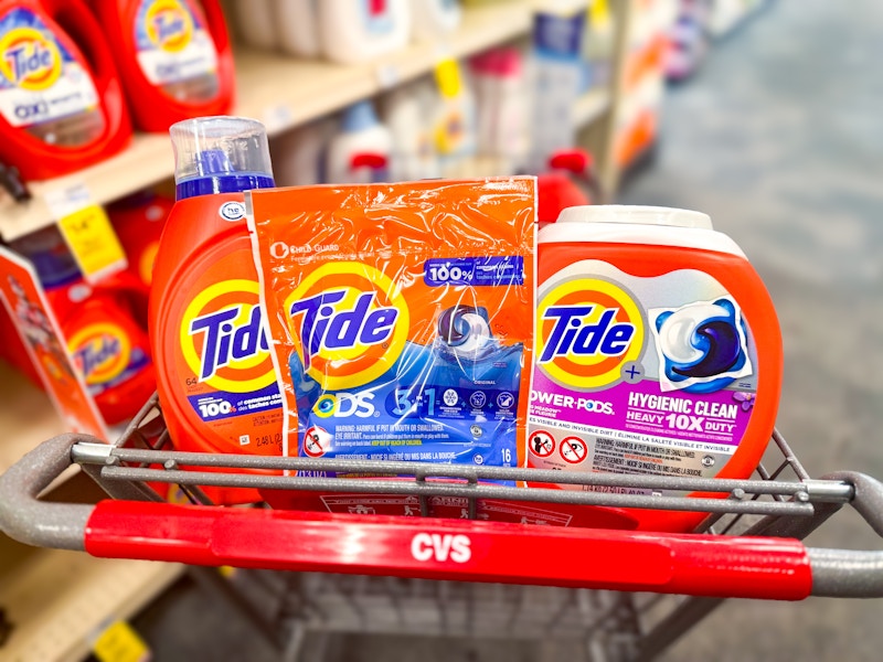 cvs tide detergent and pods