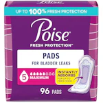 Poise Incontinence Pads
