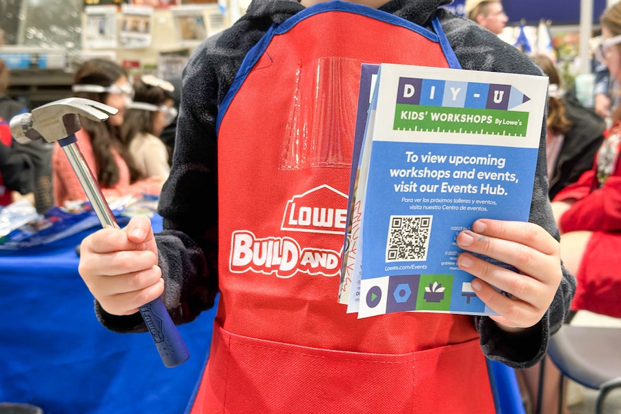 for adults workshops 2019 Lowes