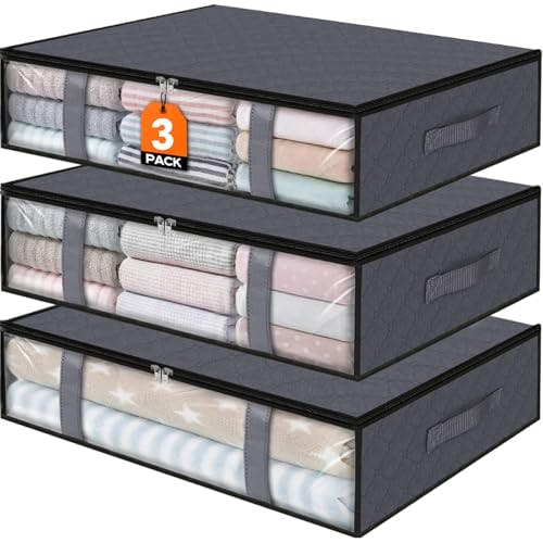 Under Bed Storage Bags 3-Pack