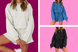 Hurry — Trendy Women's 2-Piece Lounge Set, Just $18 at Walmart card image