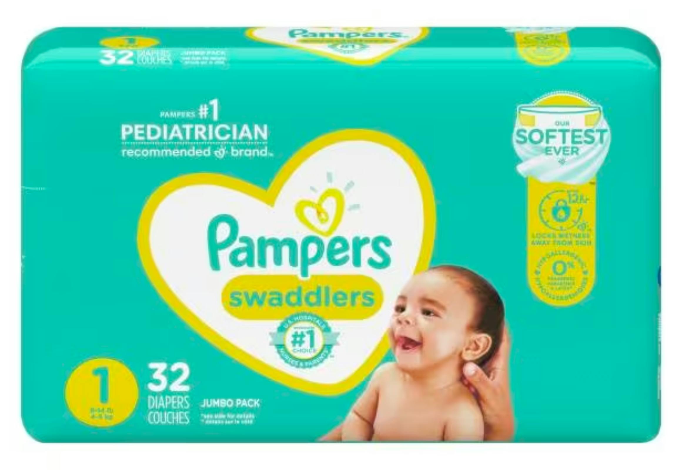 2 Pampers Packs