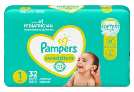 2 Pampers Packs
