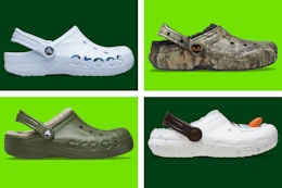 Save Up to 60% at Crocs Flash Sale — Buy 2 for $50 (Only $25 per Pair) card image