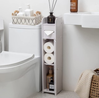 Small Bathroom Storage Floor Cabinet