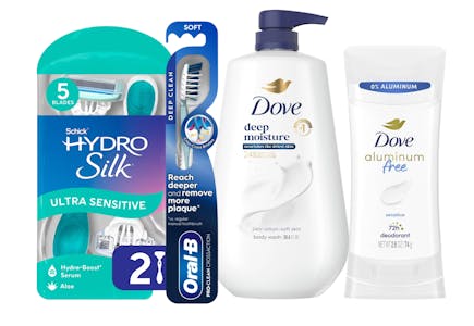 4 Personal Care Items