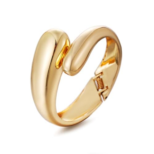 Chunky Waterdrop Bangle Bracelet